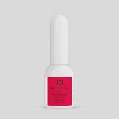 Smalto semipermanente, Macarons, Red Love, HEMA & TPO free, Didier Lab, 10ml