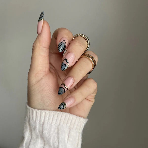 Smalto semipermanente, Studios, TPO & HEMA free, smoky grey, Didier Lab, 8ml