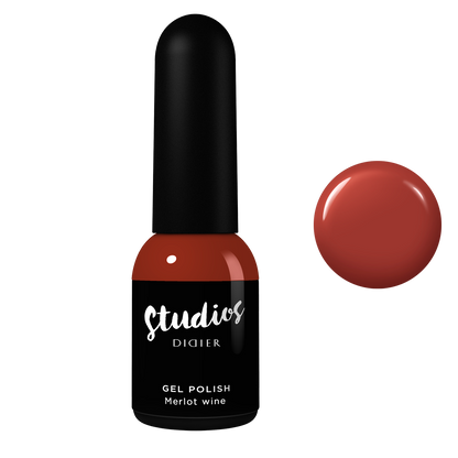 Smalto semipermanente, Studios, Merlot wine, Didier Lab, 8ml