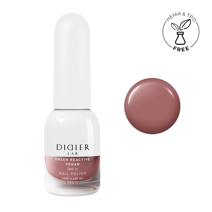 Smalto per unghie, Green reactive, Vegan, Tell it, Didier Lab, 10ml