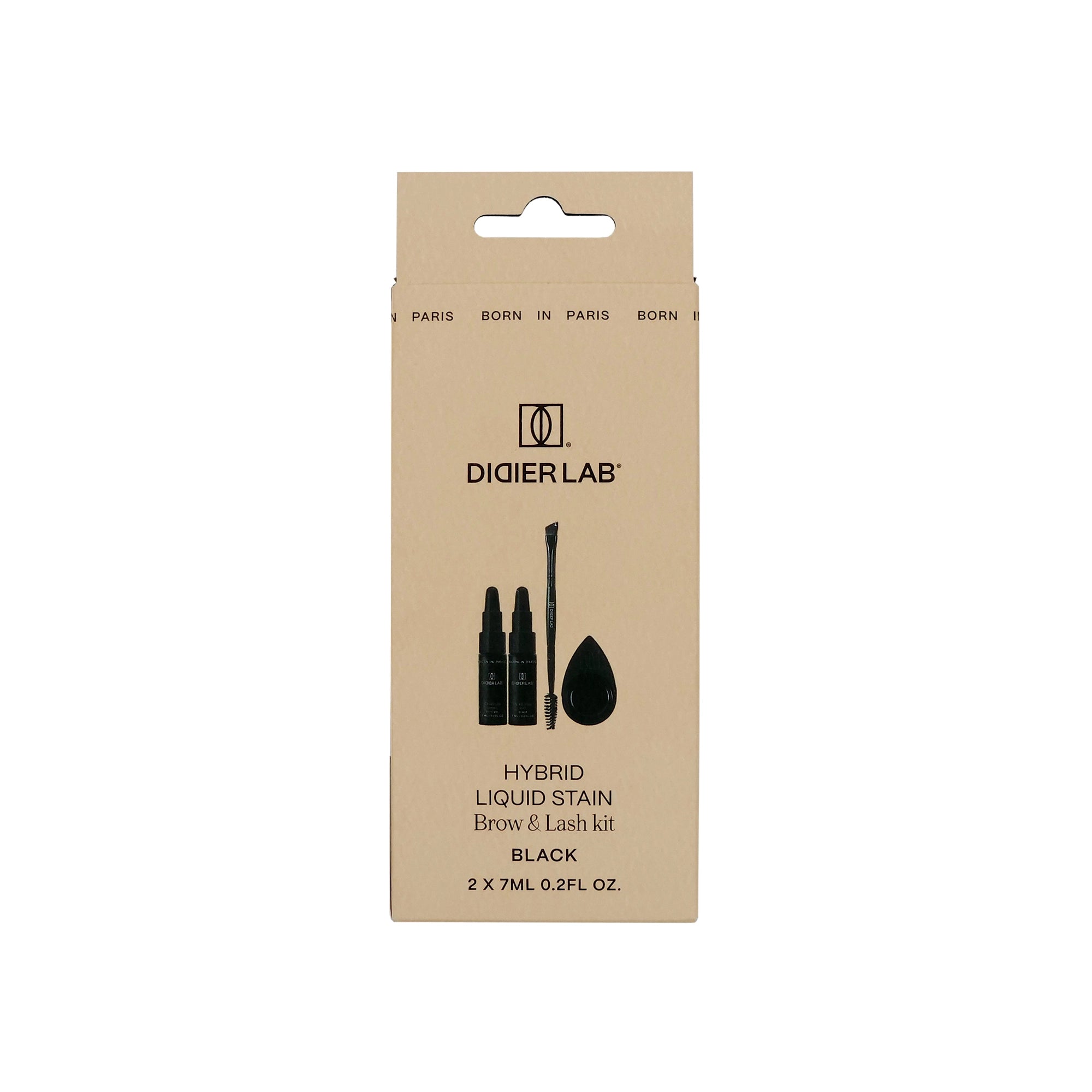 Tinta Ibrida Nutriente per Sopracciglia e Ciglia “Didier Lab”, Kit 2×7 ml