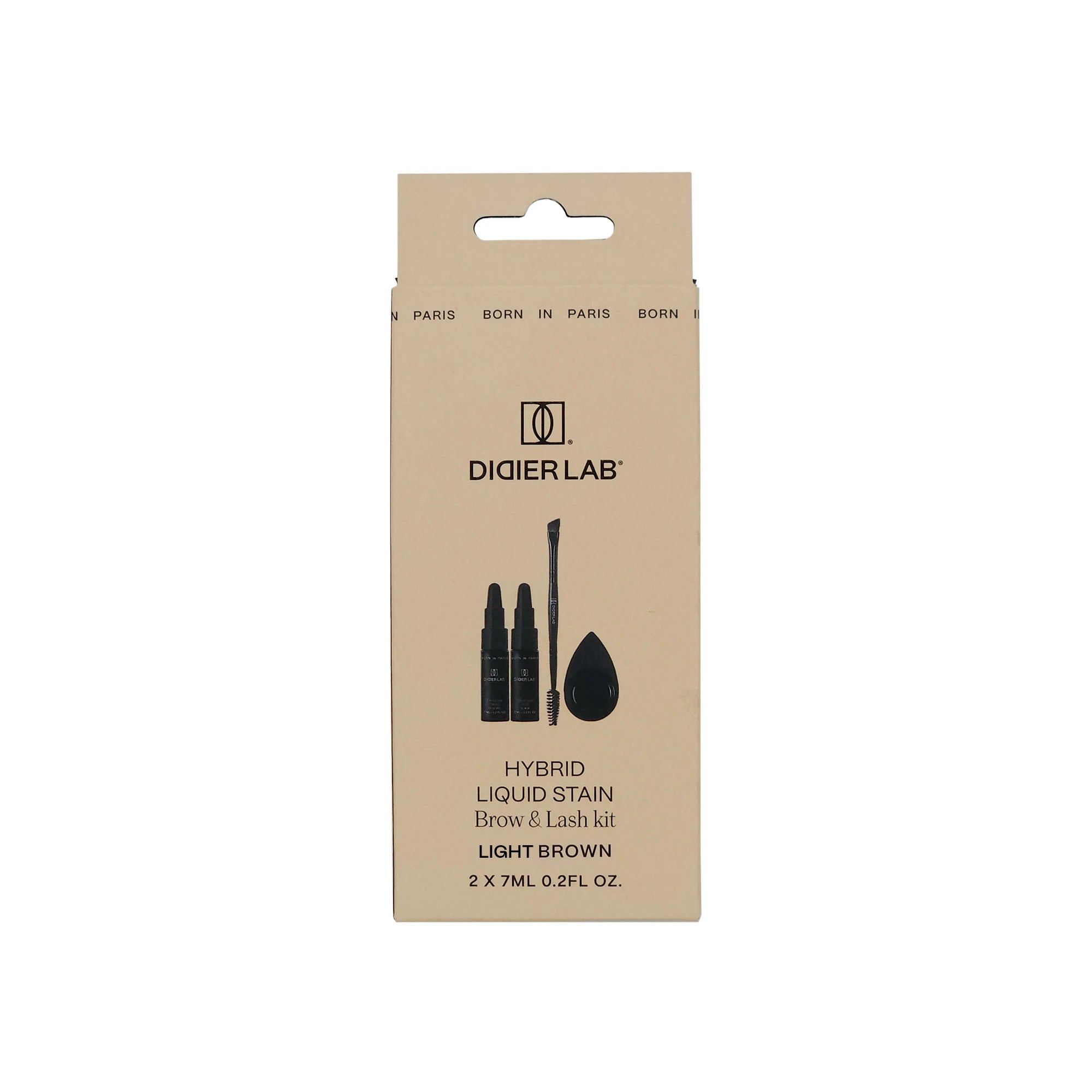 Tinta Ibrida Nutriente per Sopracciglia e Ciglia “Didier Lab”, Kit 2×7 ml