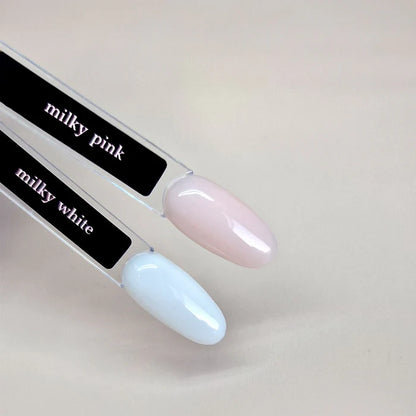 Top coat no wipe, Milky White, HEMA & TPO free, Didier lab, 10ml