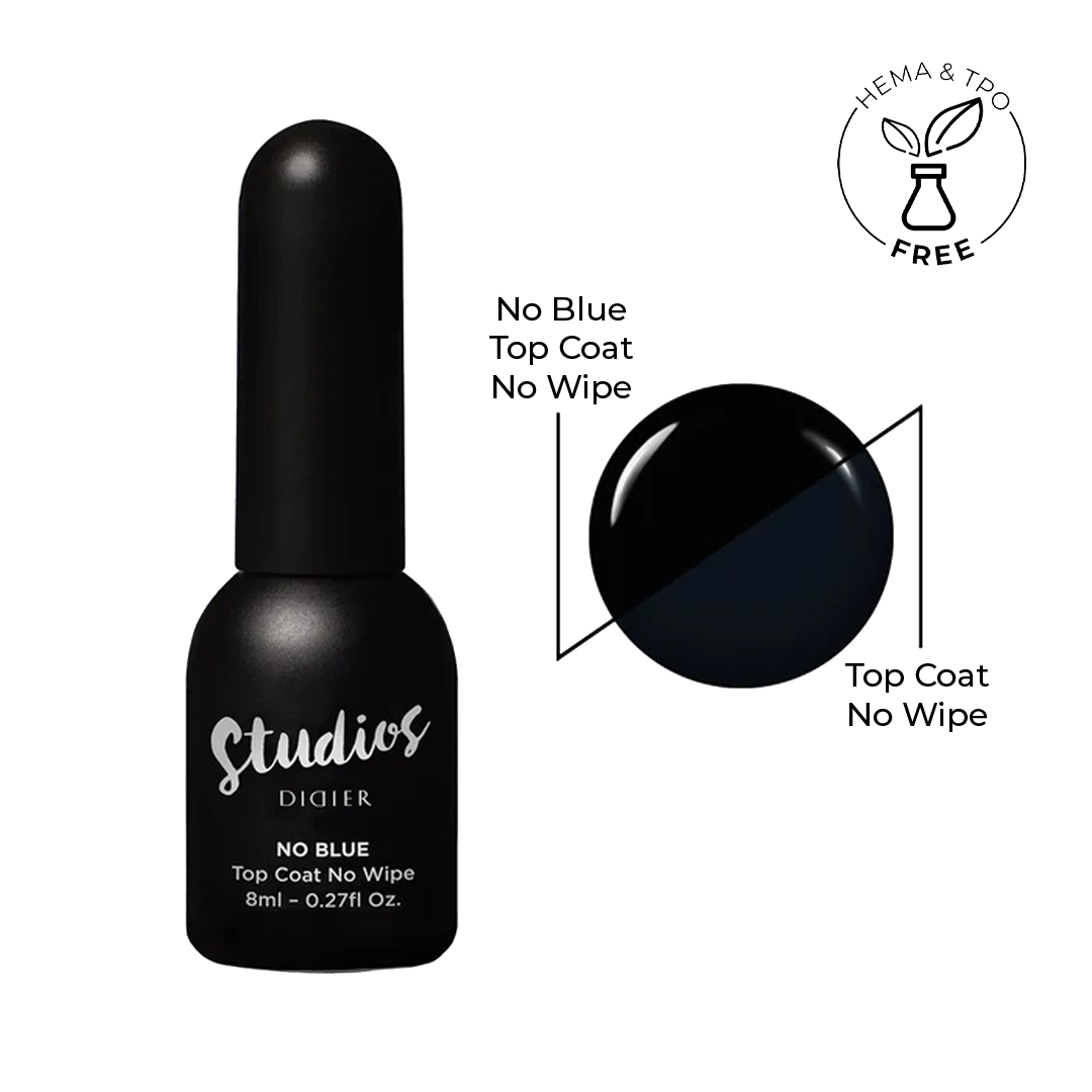 Top coat semipermanente, Studios, No Blue, Didier Lab, 8ml