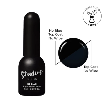 Top coat semipermanente, Studios, No Blue, Didier Lab, 8ml