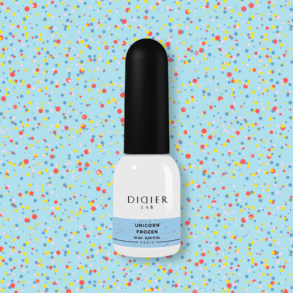 Smalto semipermanente, Unicorn, Frozen, Didier Lab, 10 ml