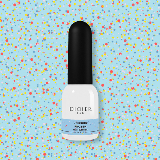 Smalto semipermanente, Unicorn, Frozen, Didier Lab, 10 ml