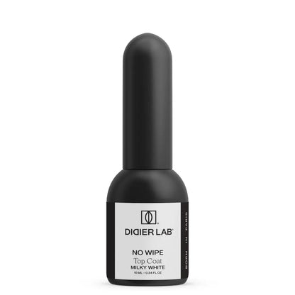 Top coat no wipe, Milky White, HEMA & TPO free, Didier lab, 10ml