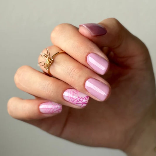 Smalto semipermanente Didier Lab, Rosy Silk, 8ml