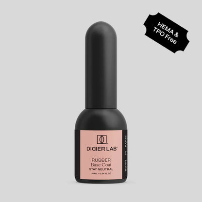 Base semipermanente, HEMA & TPO free, Rubber base, stay neutral, 10ml