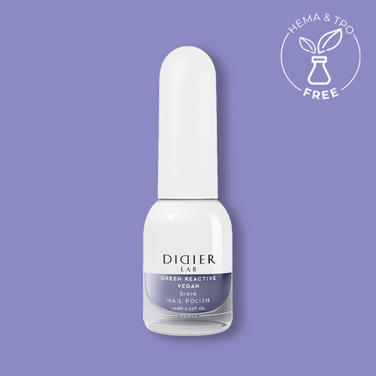 Smalto per unghie, HEMA & TPO free, Green reactive, Vegan, brave, Didier Lab, 10ml