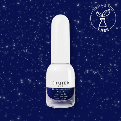 Smalto per unghie, HEMA & TPO free, Green reactive, Vegan, dress code, Didier Lab, 10ml