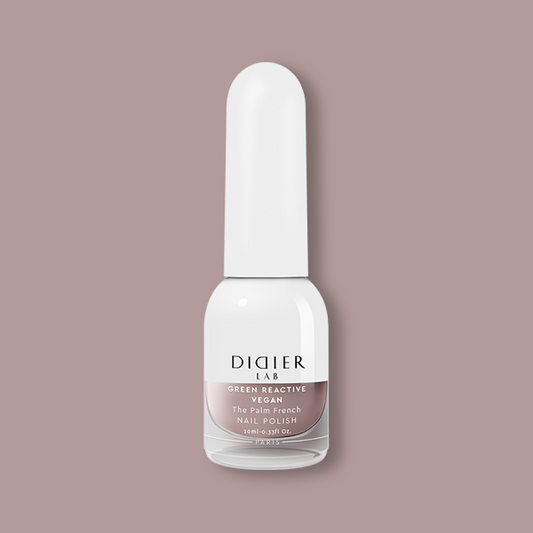 Smalto per unghie, Green reactive, Vegan, The palm French, Didier Lab, 10ml