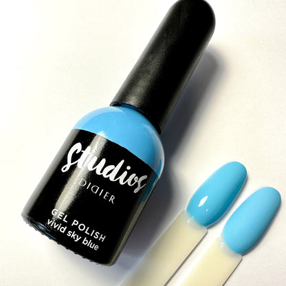 Smalto semipermanente, Studios, vivid sky blue, Didier Lab, 8ml
