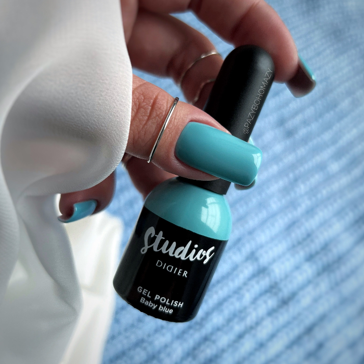 Smalto semipermanente, Studios, Baby Blue, Didier Lab, 8ml