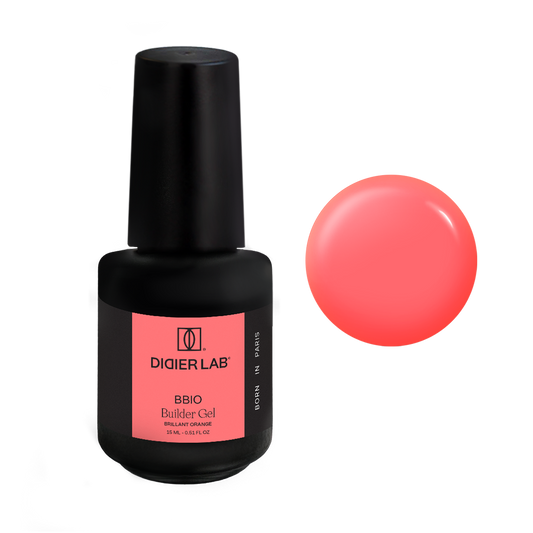 Builder Gel BBIO "Didier Lab", HEMA & TPO free, Brillant Orange, 15ml