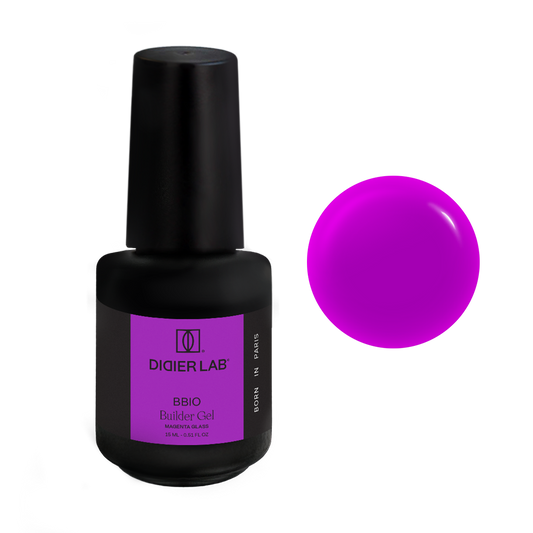 Builder Gel BBIO "Didier Lab", HEMA & TPO free, Magenta Glass, 15ml