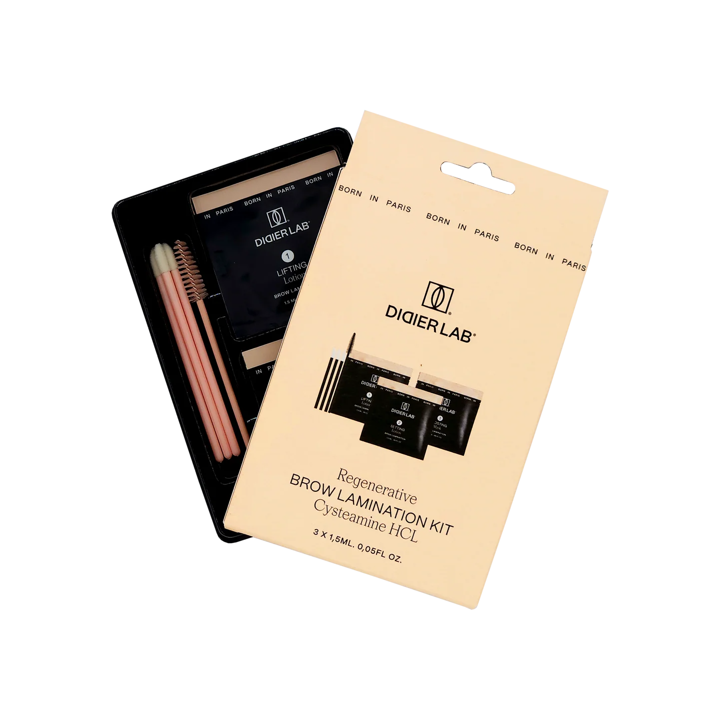 Kit Laminazione Sopracciglia Rigenerante, Didier Lab
