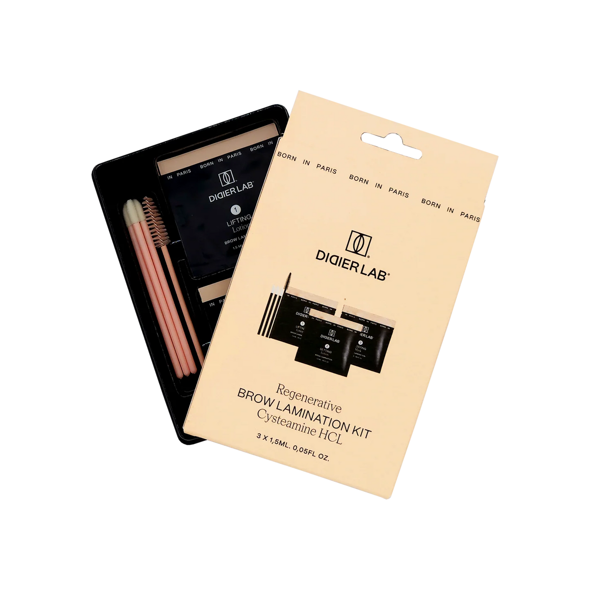 Kit Laminazione Sopracciglia Rigenerante, Didier Lab
