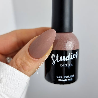 Smalto semipermanente, Studios, TPO & HEMA free, brown mist, Didier Lab, 8ml