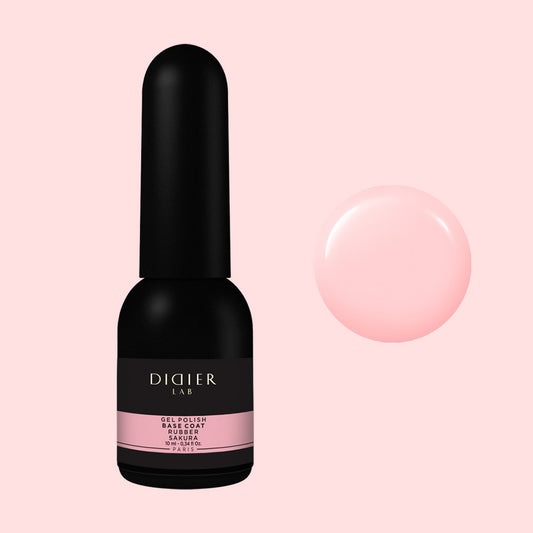 Base semipermanente, Rubber, sakura, Didier Lab, 10ml