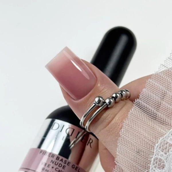 Base semipermanente, Fiber, Nude, HEMA & TPO free, Didier Lab, 10ml