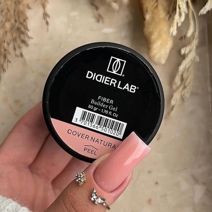 Fiber builder gel "Didier Lab", HEMA & TPO free, Cover natural, 50gr