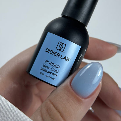 Base semipermanente, HEMA & TPO free, Rubber base, dreamy sky, 10ml