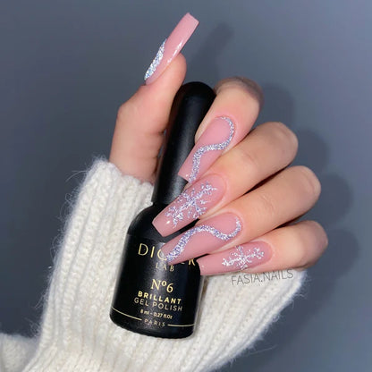 Smalto semipermanente, HEMA & TPO free, Brillant, No6, Didier Lab, 8ml