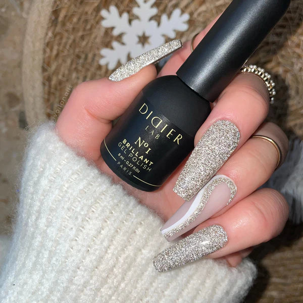 Smalto semipermanente, HEMA & TPO free, Brillant, No1, Didier Lab, 8ml