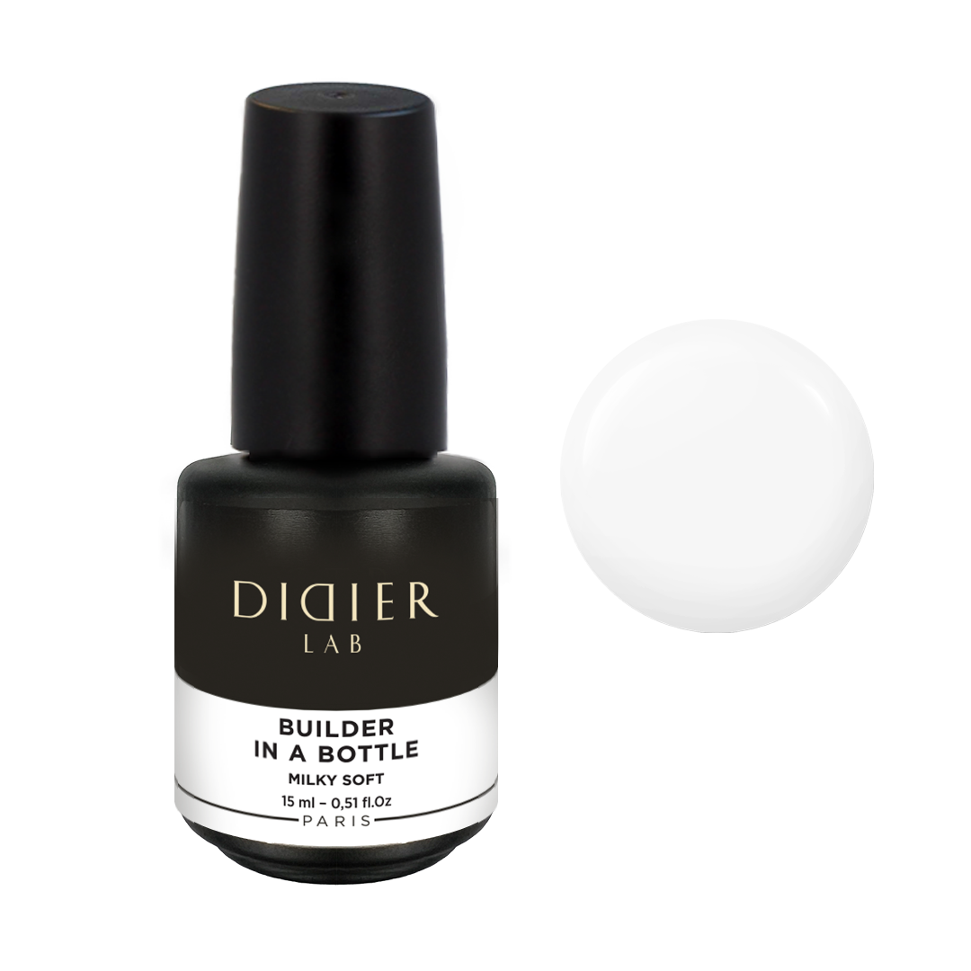 Builder Gel in boccetta, Milky Soft, Didier Lab, 15ml