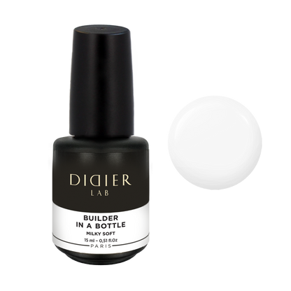 Builder Gel in boccetta, Milky Soft, Didier Lab, 15ml