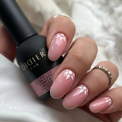 Base semipermanente, Rubber, sakura, TPO & HEMA free, Didier Lab, 10ml