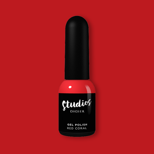 Smalto semipermanente, Studios, TPO free, red coral, Didier Lab, 8ml