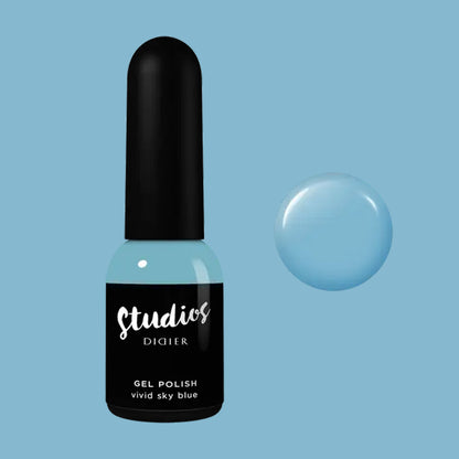 Smalto semipermanente, Studios, vivid sky blue, Didier Lab, 8ml