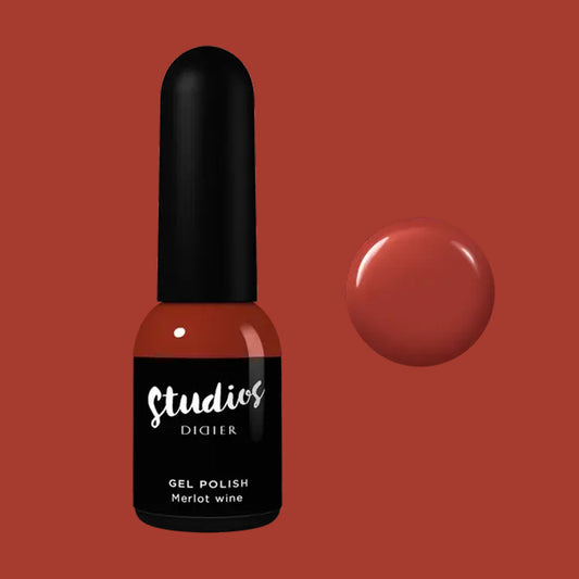 Smalto semipermanente, Studios, Merlot wine, Didier Lab, 8ml