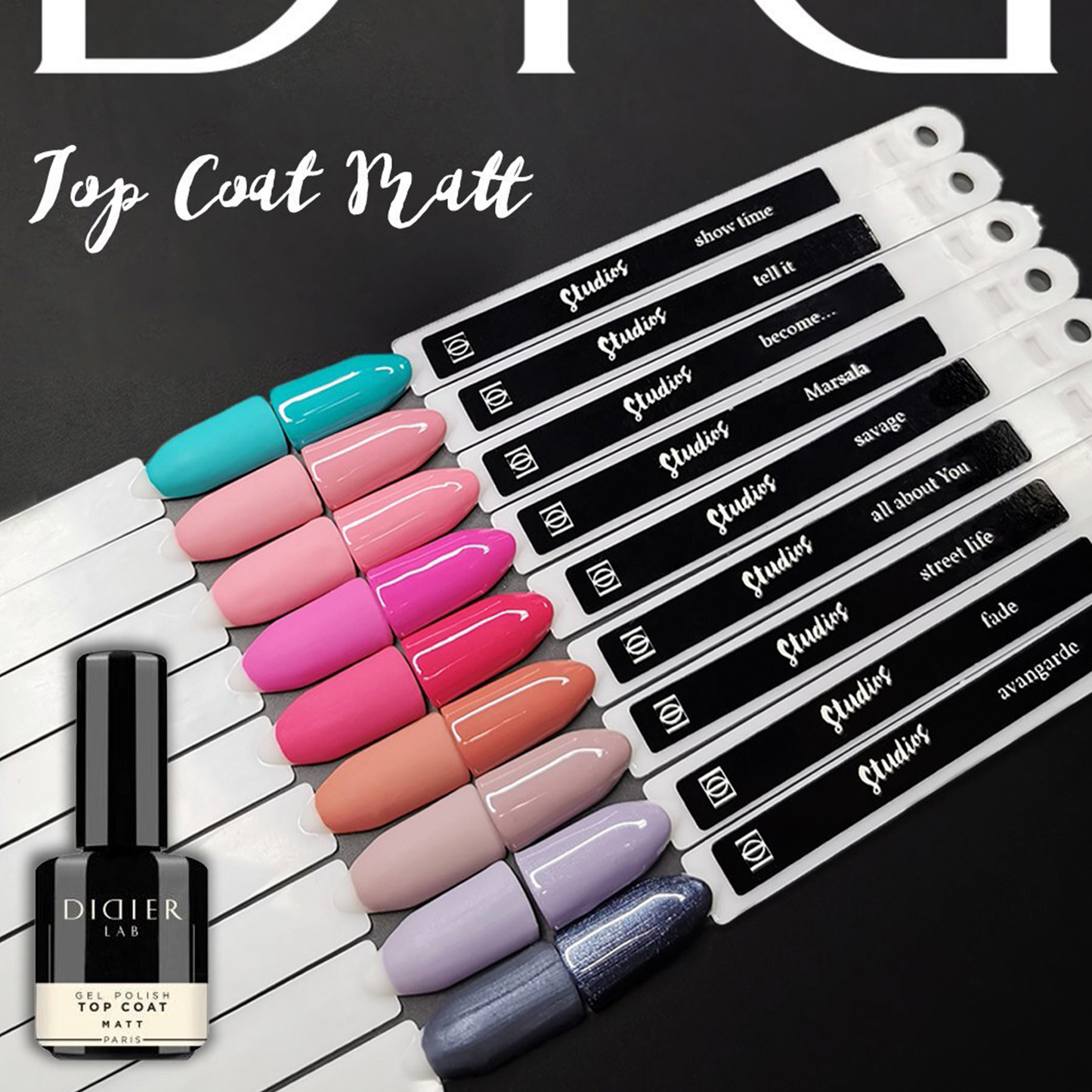 Top Coat Matt, Opaco, Didier Lab, 15ml