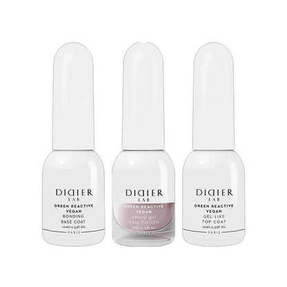 Set manicure vegana: Base + Top + Colore, Didier Lab