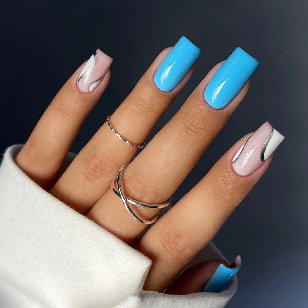 Smalto semipermanente, Studios, TPO free, vivid sky blue, Didier Lab, 8ml