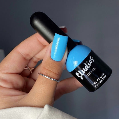 Smalto semipermanente, Studios, vivid sky blue, Didier Lab, 8ml
