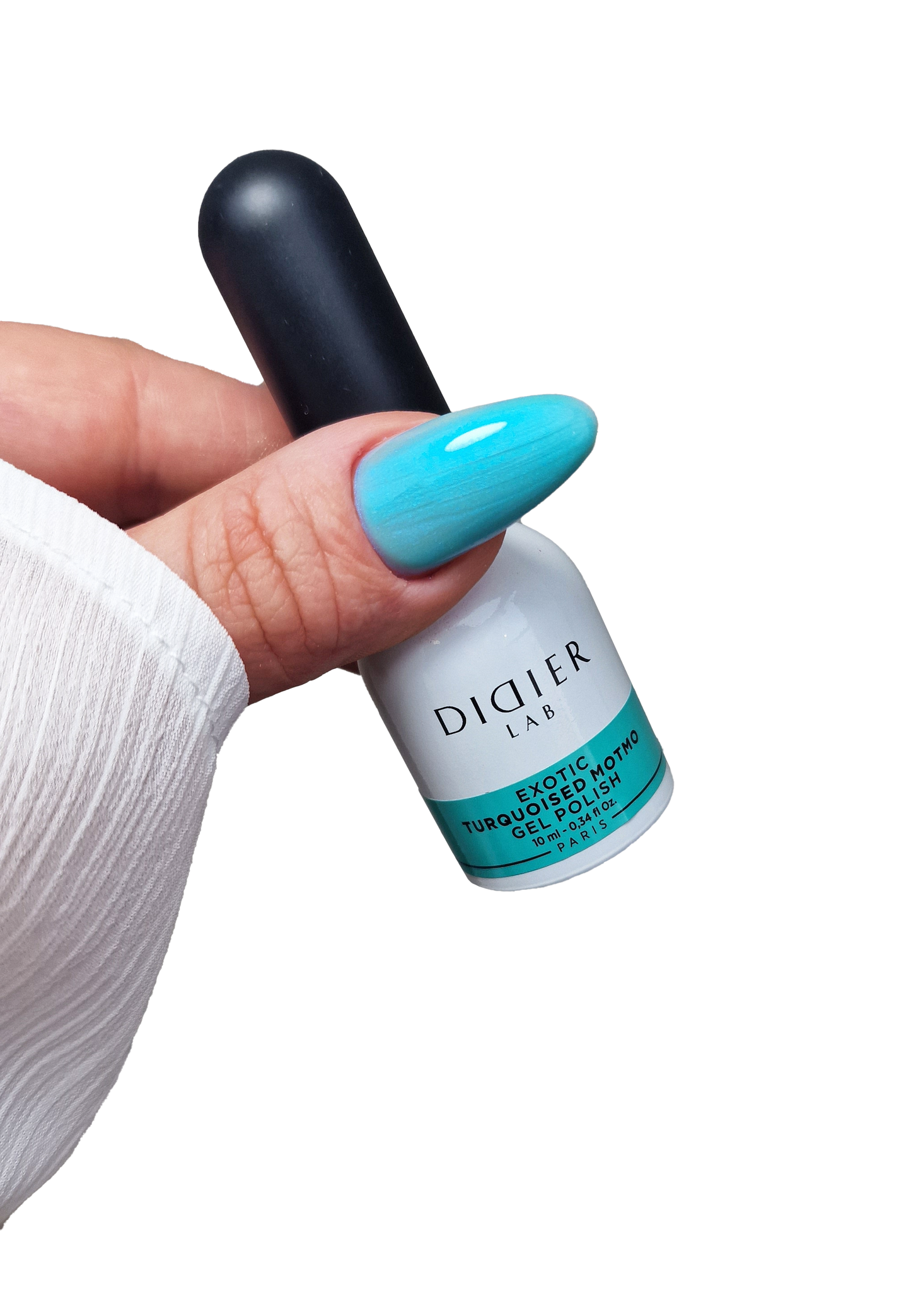 Smalto semipermanente, Exotic, Turquoised Motmo, Didier Lab, 10ml