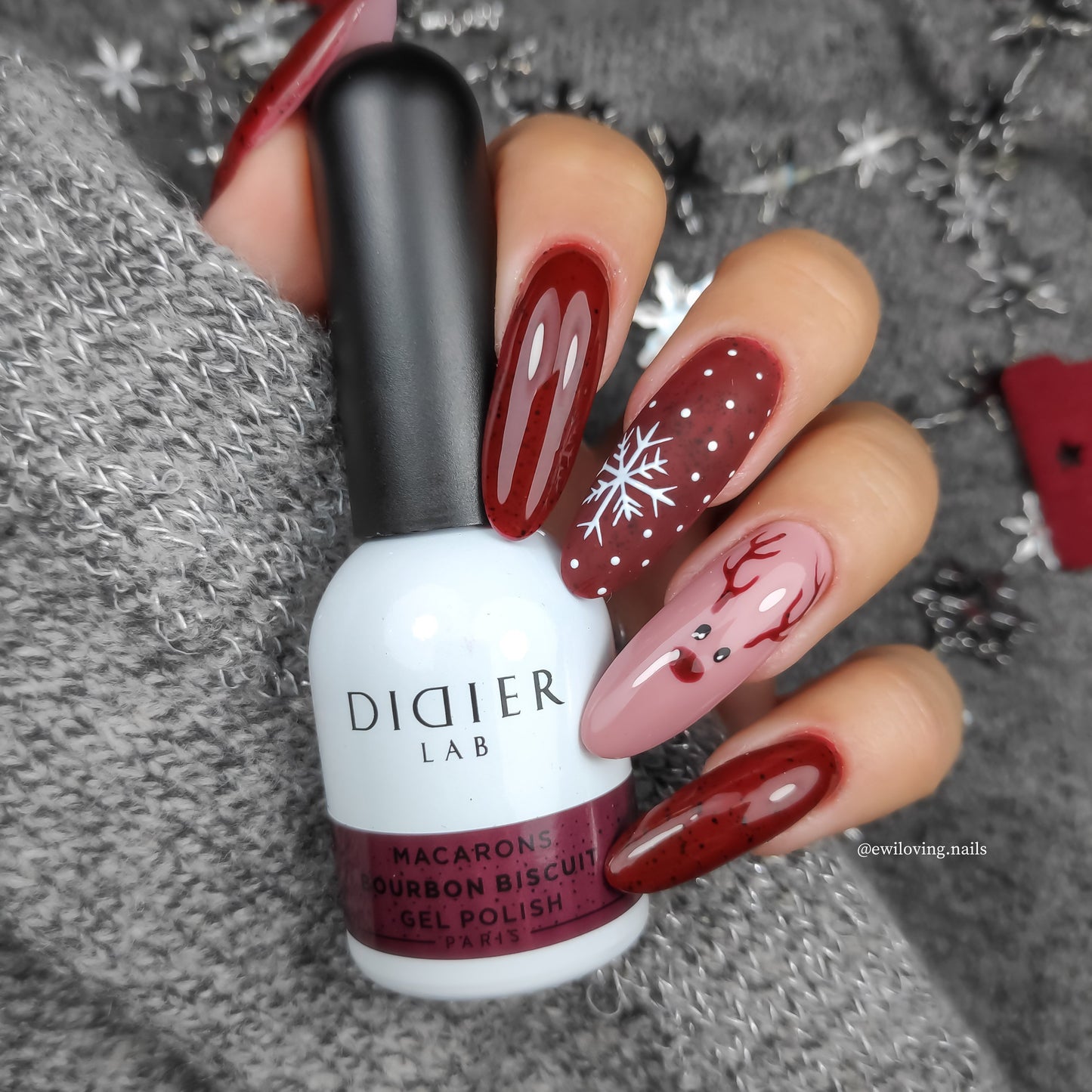 Smalto semipermanente, Macarons, Bourbon Biscuit, TPO & HEMA free, Didier Lab, 10ml