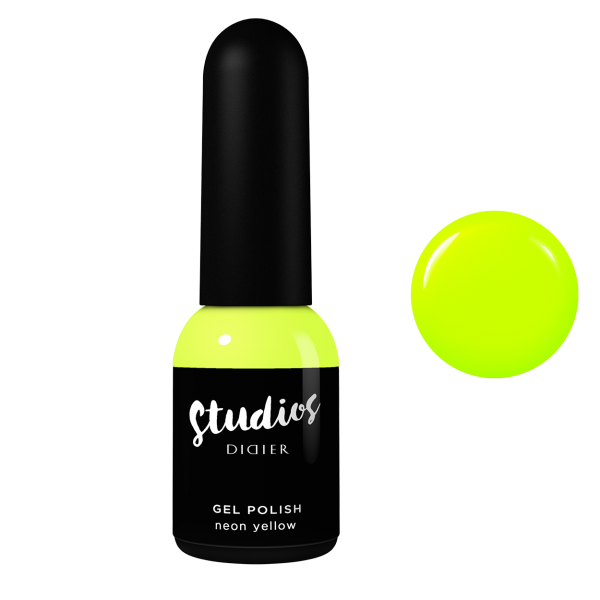 Smalto semipermanente, Studios, Neon Yellow, Didier Lab, 8ml