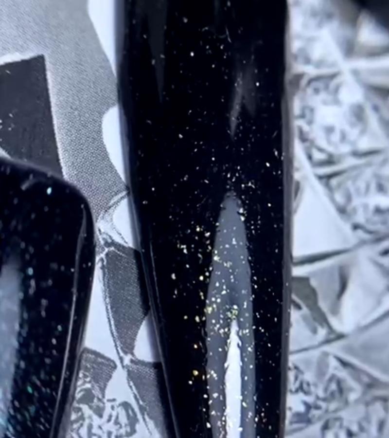 Top coat Glitter, Dorato, No1, Didier Lab, 10ml